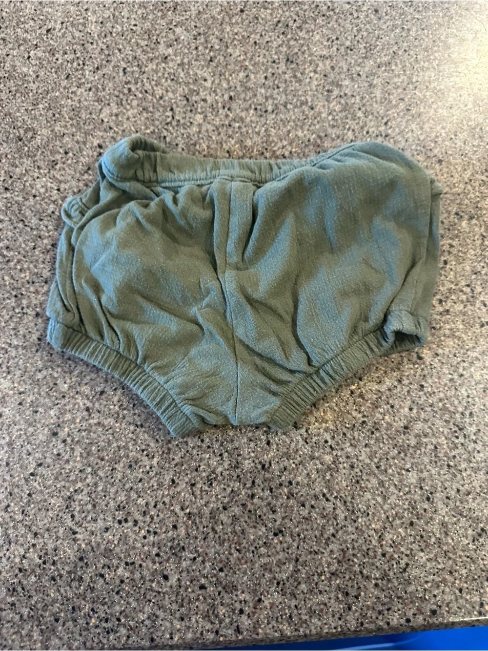 Carter's Olive Green Ruffle Diaper Cover